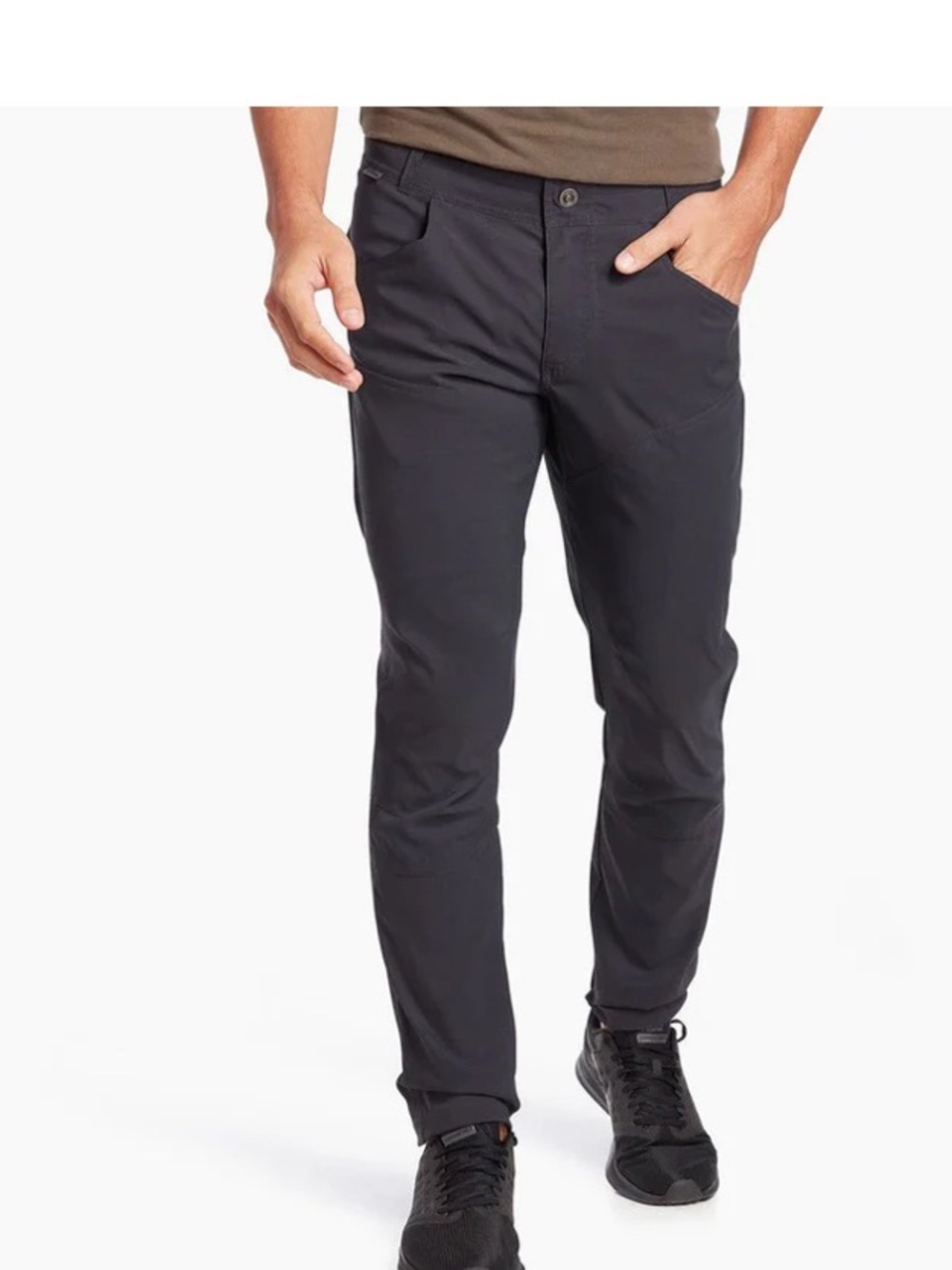 KUHL Mens Renegade Rock Hiking Pant Ink Black Size 42 x 34